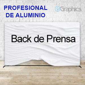 Back PROFESIONAL 600x300cm ALUMINIO
